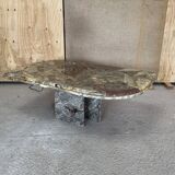 Green marble coffeetable