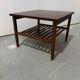 Vintage Danish Scandinavian design teak coffee table from the 60s