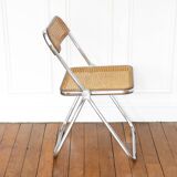 Folding chair - Plia - Castelli - Canework seat redone