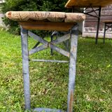 Guinguette table and benches