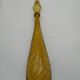 Empoli carafe. 50s. Amber.