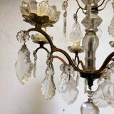 Old chandelier with tassels