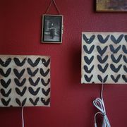 Two vintage Ikea wall sconces
