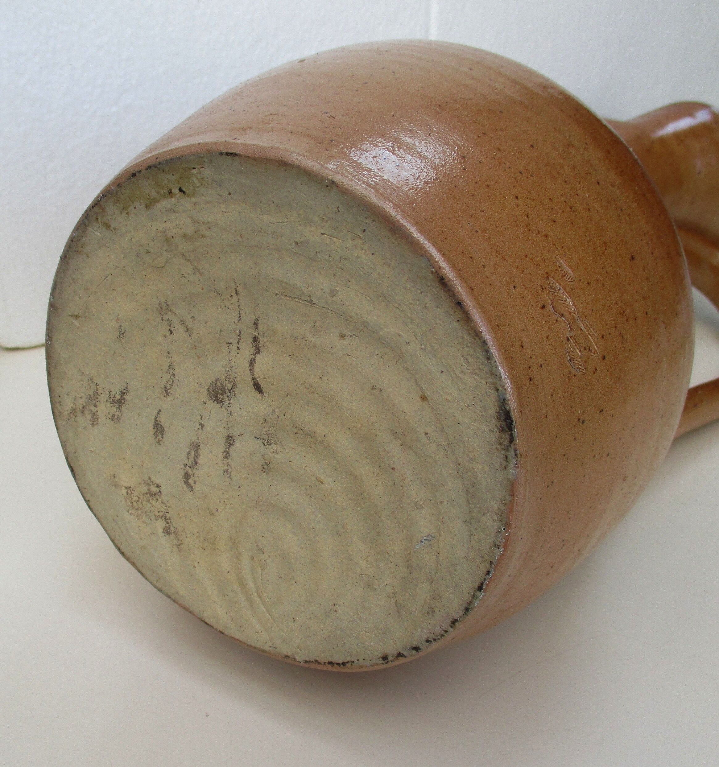 Large pitcher pitcher broc of the smence Georges Pougues the waters