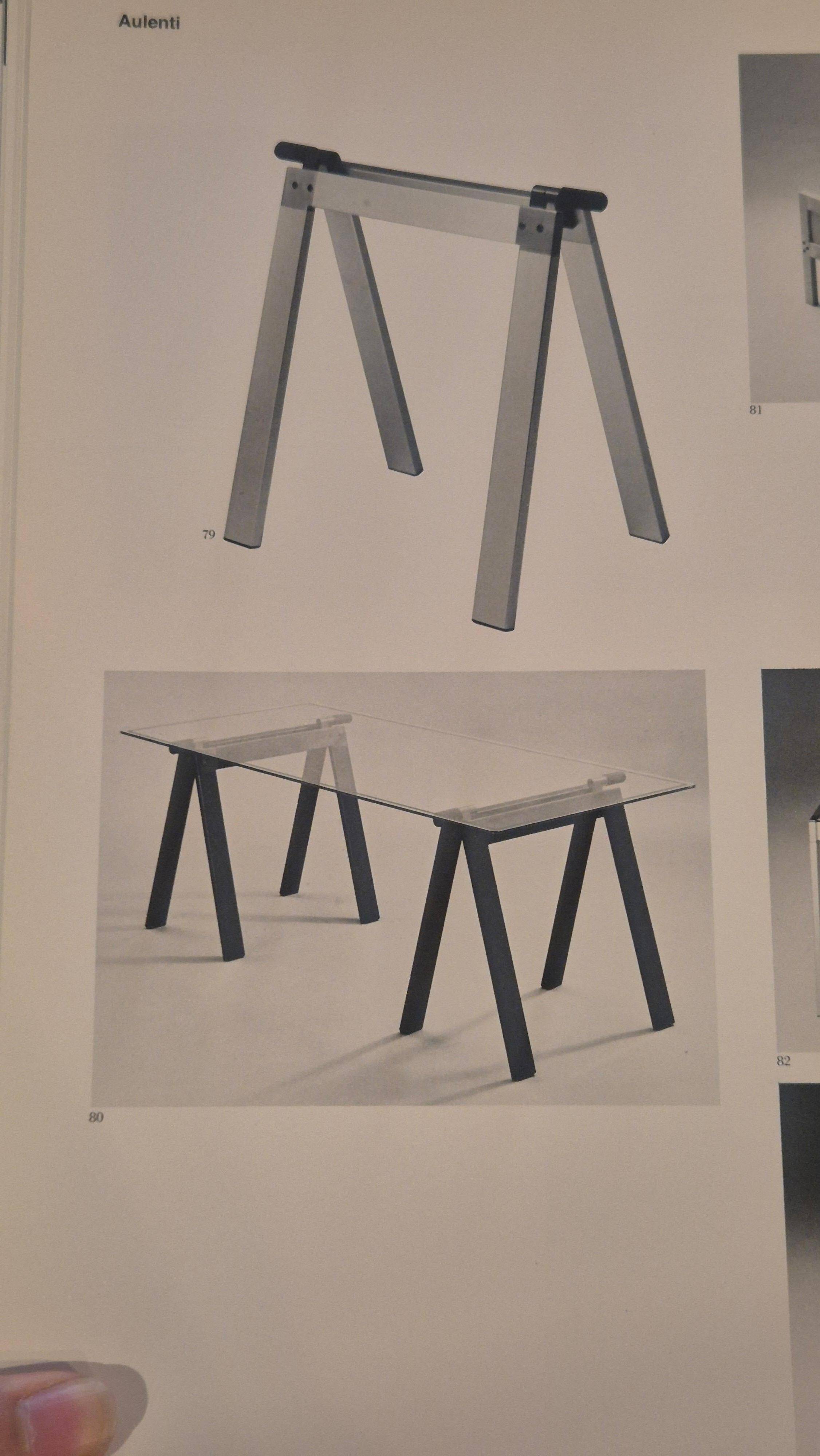 Work table / desk Gae Aulenti, Gaetano series for Zanotta, Italy, postmodern style