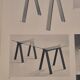 Work table / desk Gae Aulenti, Gaetano series for Zanotta, Italy, postmodern style