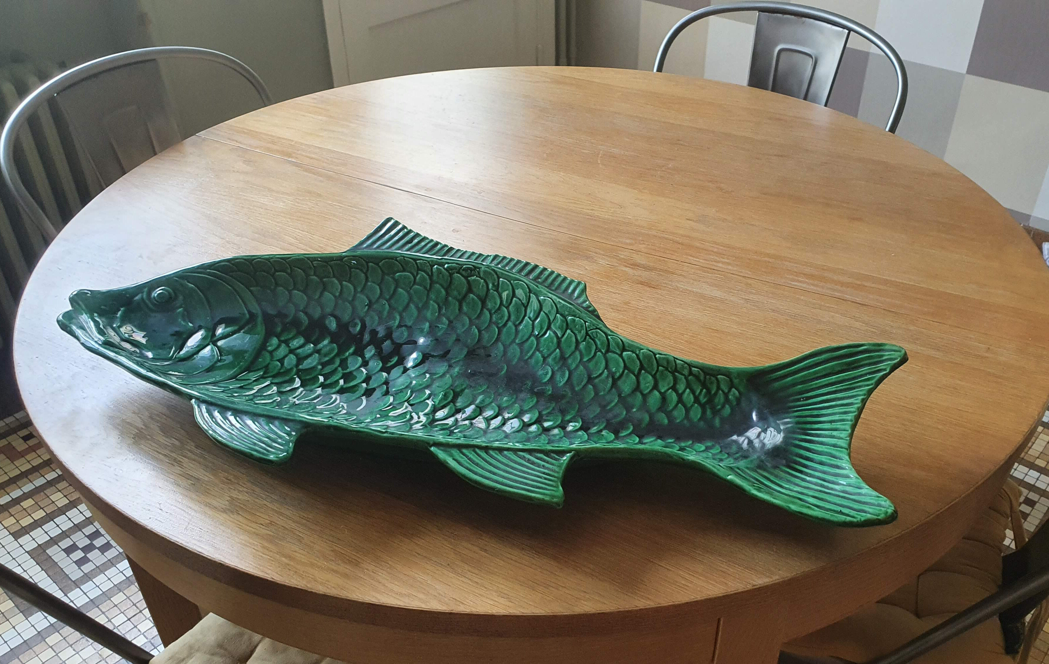 Malicorne ceramic fish dish