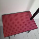 Bedside table with 1950 Vintage built-in lamp