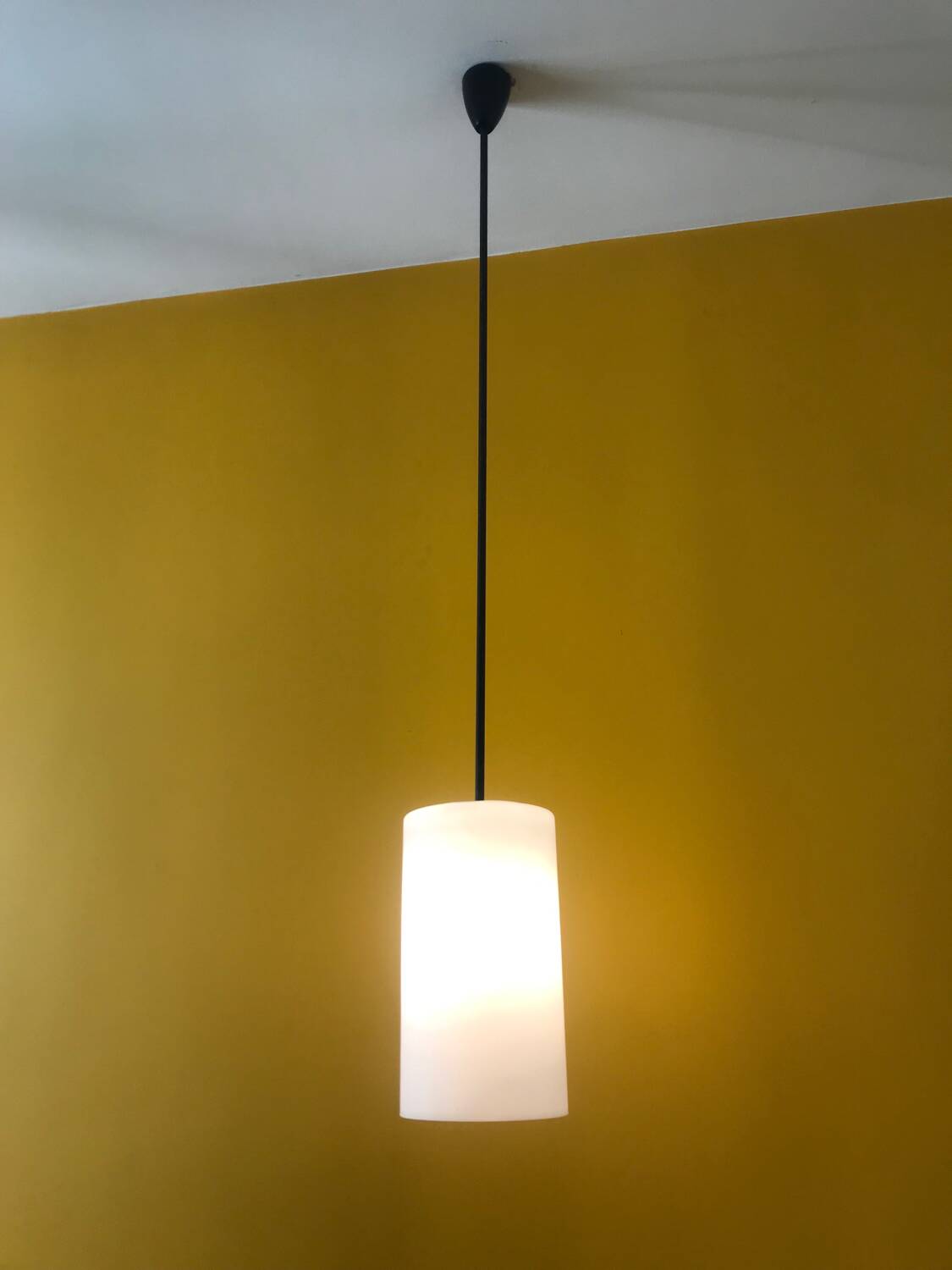 Large vintage pendant light