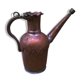 18th century copper watering can