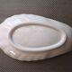 Empty pocket / white glazed ceramic soap holder - Early 20th century