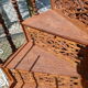 Spiral staircase in cast iron XXth
