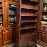 Fine mahogany library of the 1830s Louis-Philippe