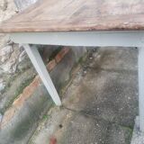 Natural patina farm table