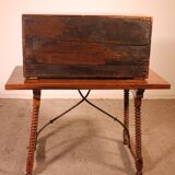 Renaissance Bargueno in Walnut and Fruitwood Marquetry - 16th Century