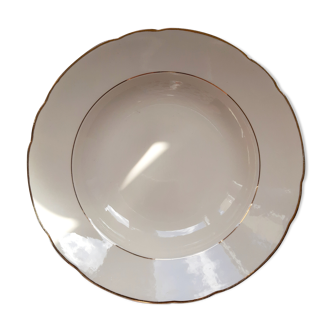 Ivory hollow plate 23 cm in diameter Villeroy and Boch