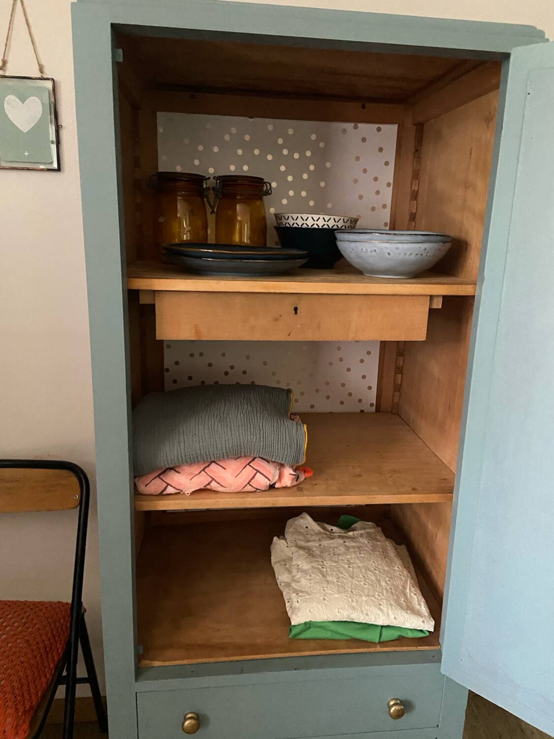 Vintage Parisian wardrobe