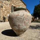 Old terracotta jar