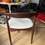 Kai Kristiansen Troja armchair in teak circa 1960.