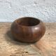 Lot of 4 rounds of 70s olive wood towels