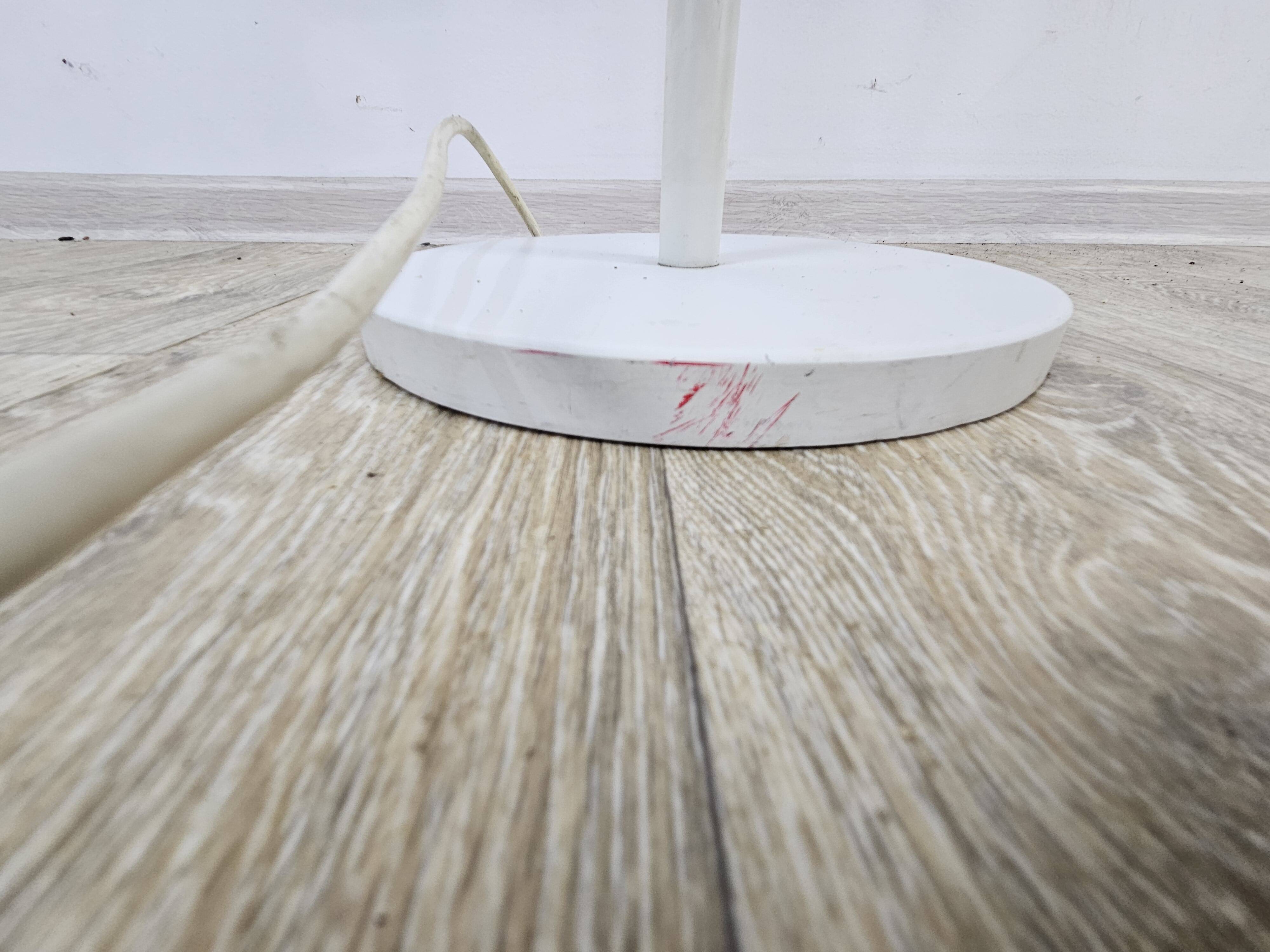 White floor lamp, Germany, 1960s.