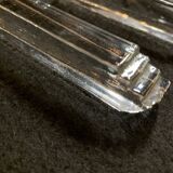 Series of 12 doors art deco crystal knives