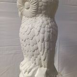 Ceramic owl umbrella stand Bassano Italy