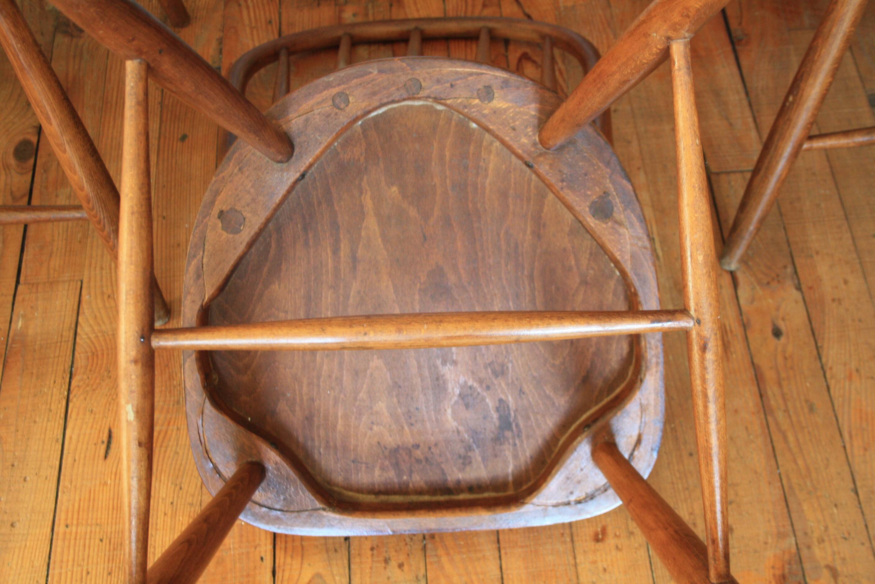 Thonet chairs by Josef Frank stamped