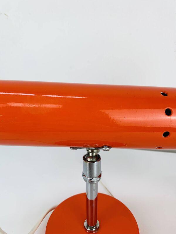 Applique spot orange années 70 vintage, space age