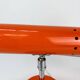 Vintage 70s orange spotlight wall light, space age