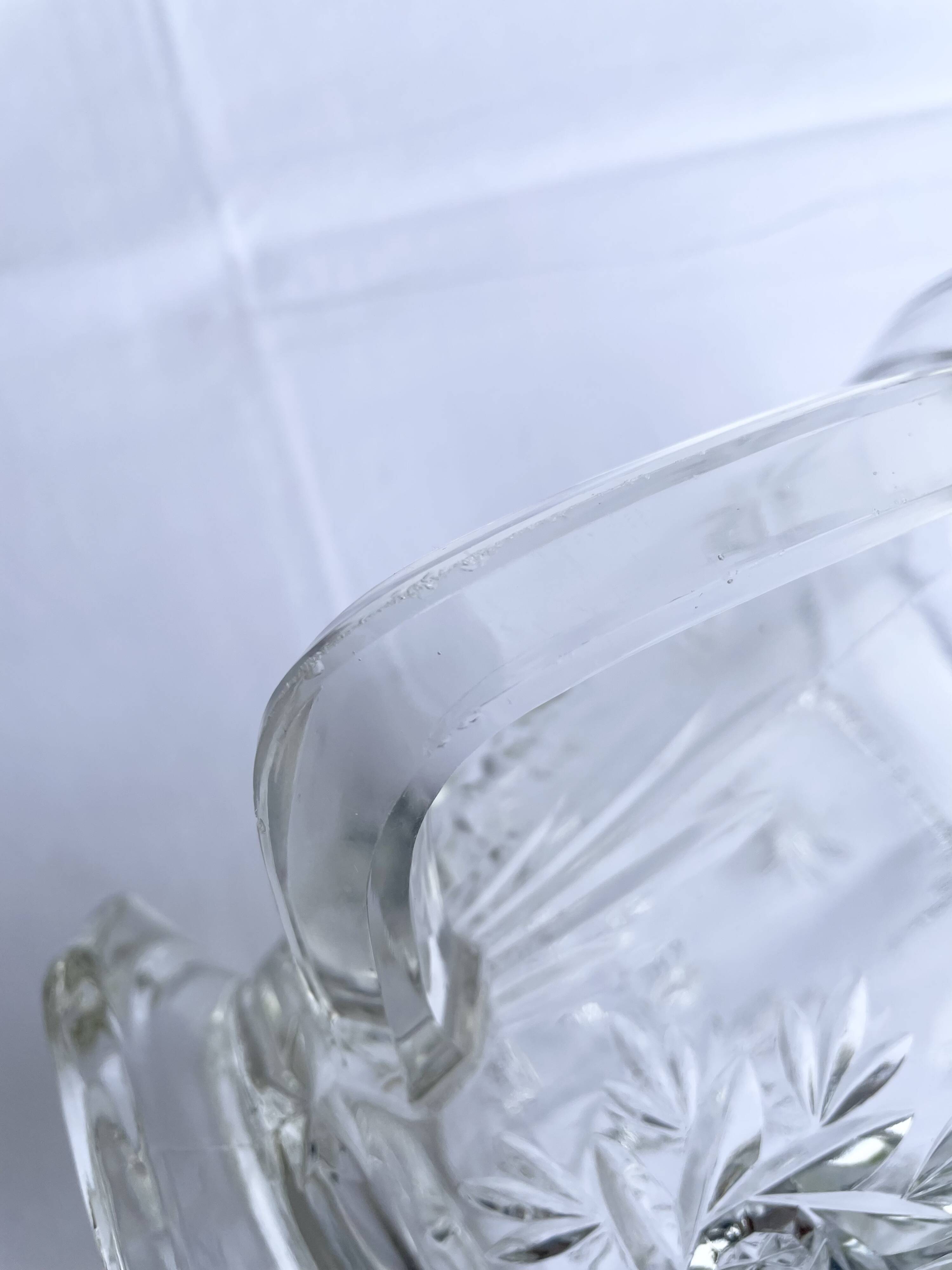 Cut glass jug Art Deco – 1950s