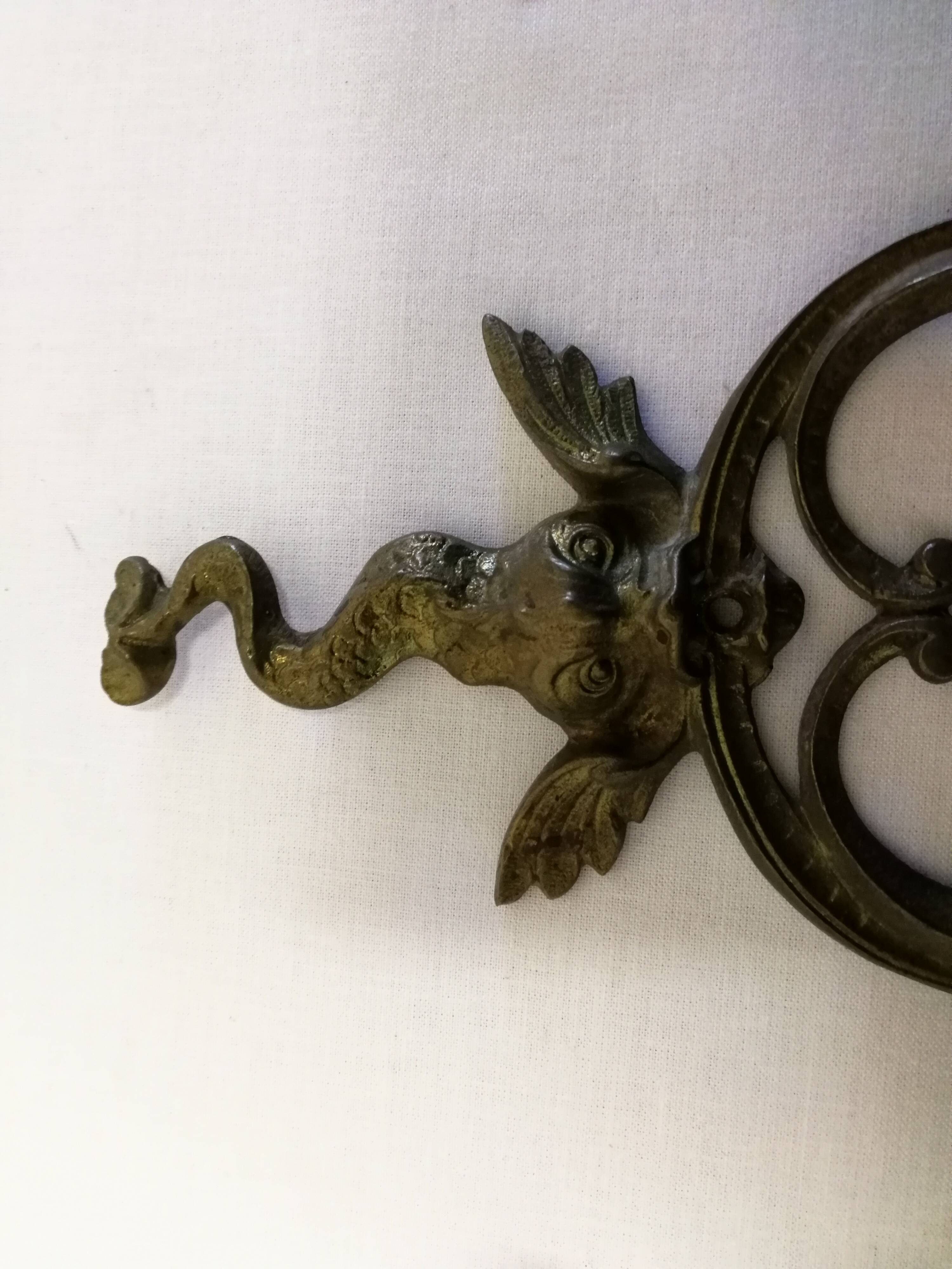 Appliques Bougeoirs En Bronze