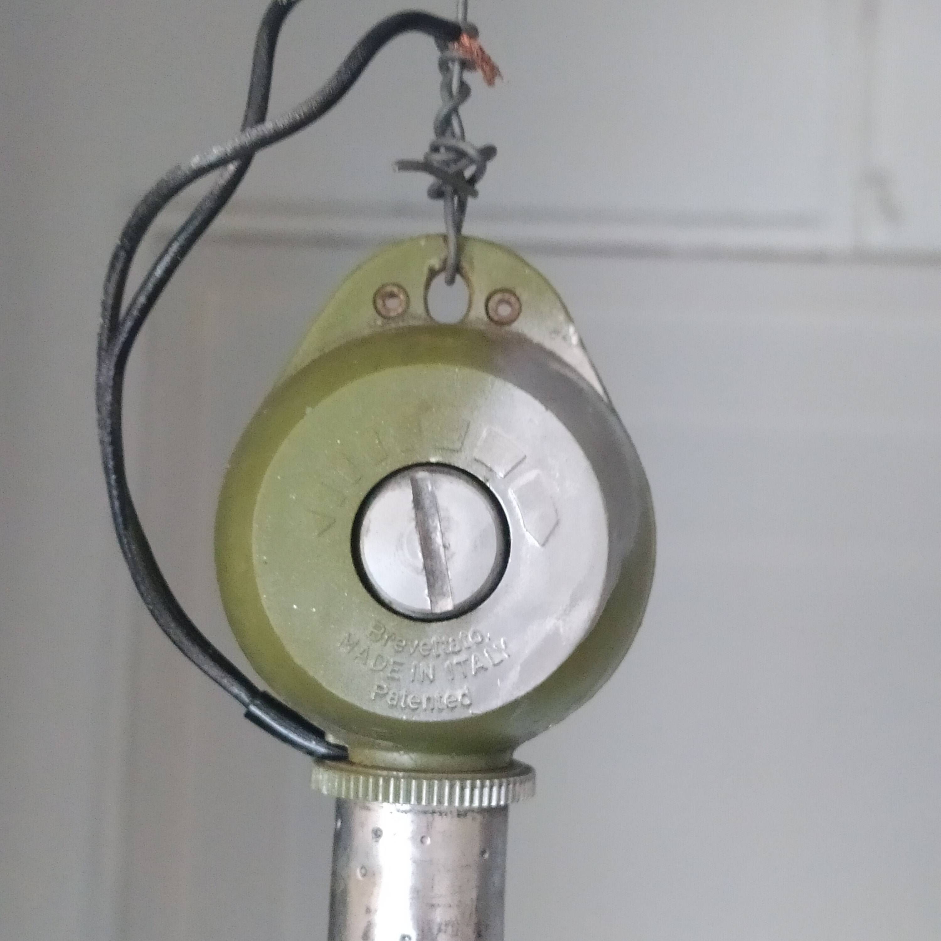 Rolly Space Age chandelier Italian design 1970