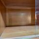 Armoire, secrétaire, commode en bois et rotin, années 60