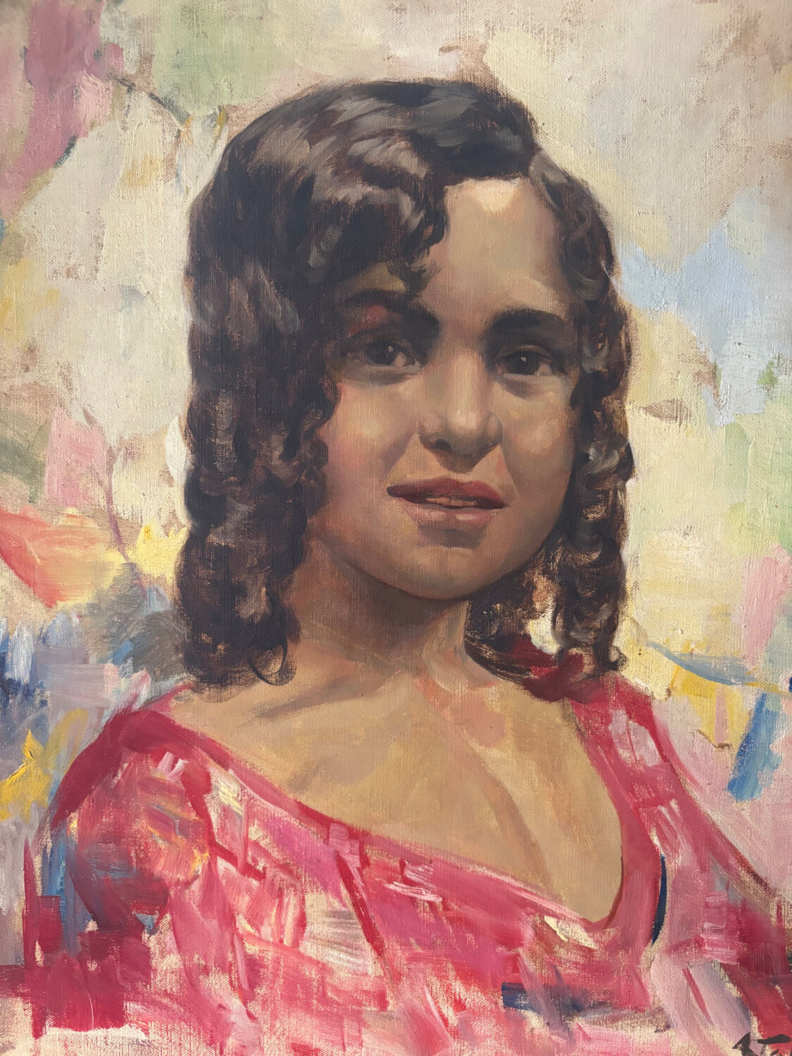 Portrait of a young girl