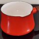 Red casserole DANSK DESIGNS in enamelled metal IHQ 60s