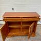 Louis Philippe style solid wood sideboard with 2 doors and 2 drawers