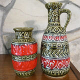 Pair of matching vases Bay Germany 1960-70's
