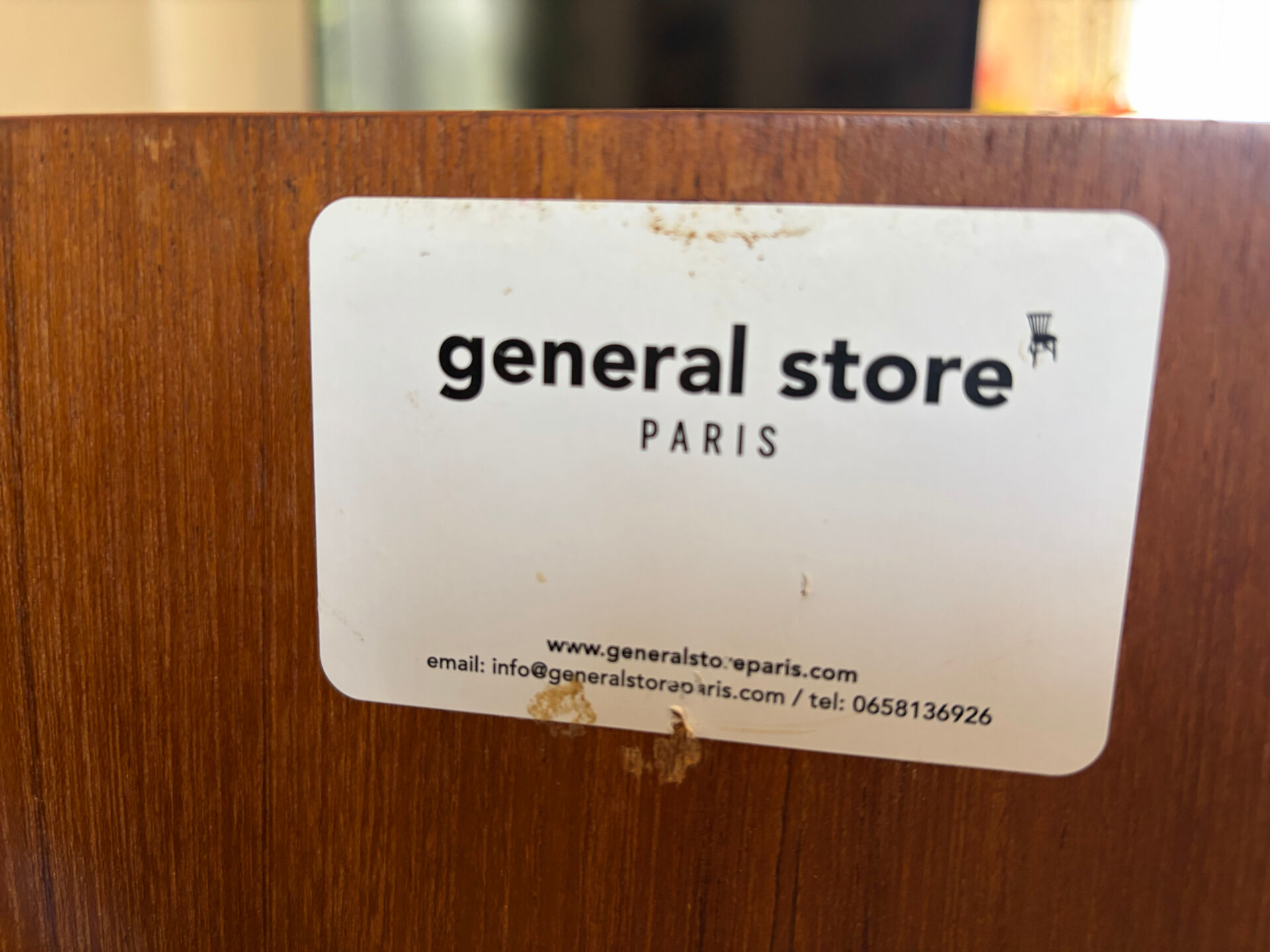 Enfilade vintage en teck