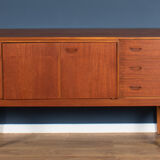 Enfilade en teck 1960s Beautility