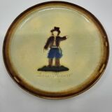 Service à dessert Atelier Cerenne Vallauris Santons de Provence France 1950