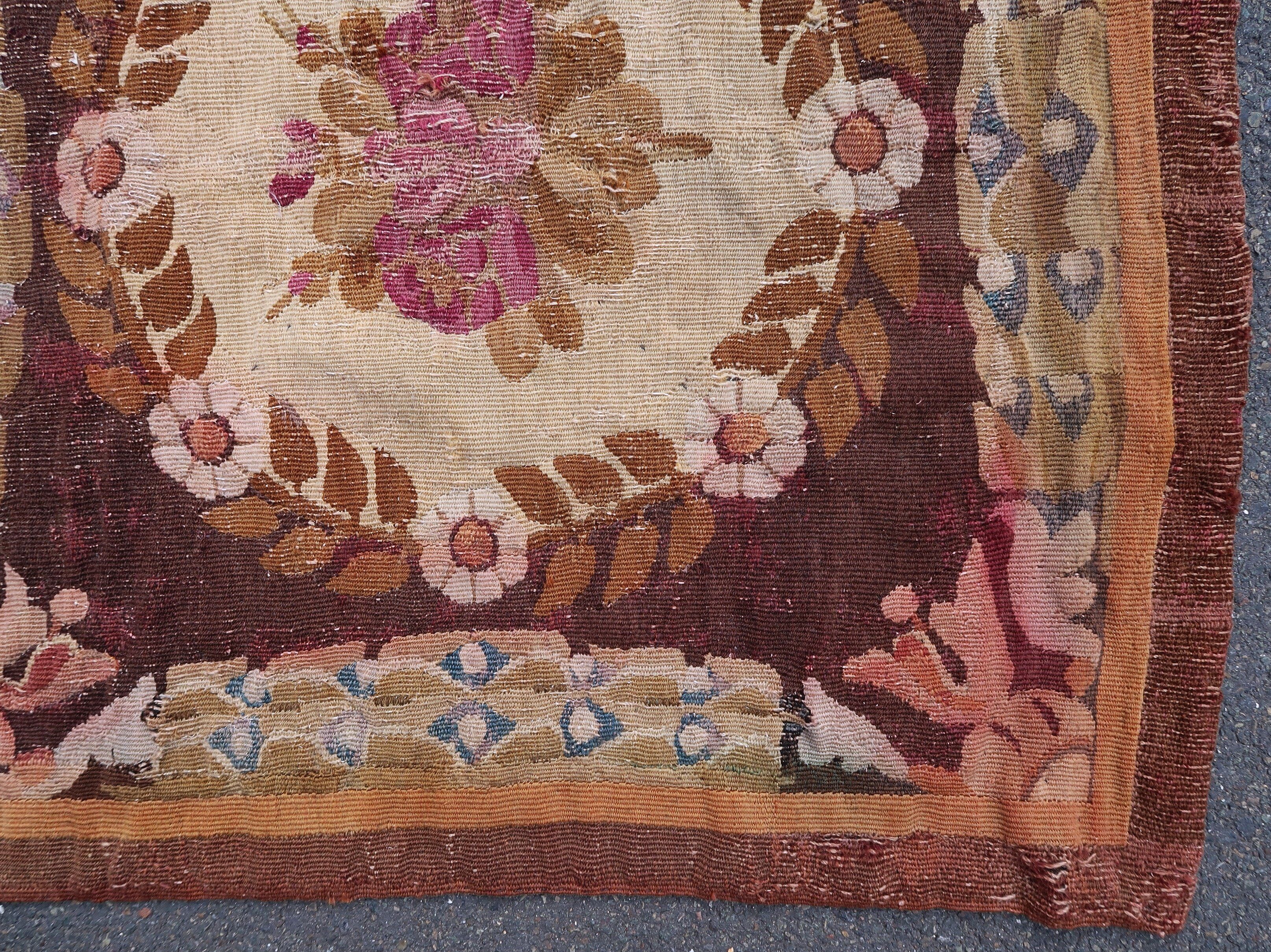 French rug Aubusson 1800 164x95cm