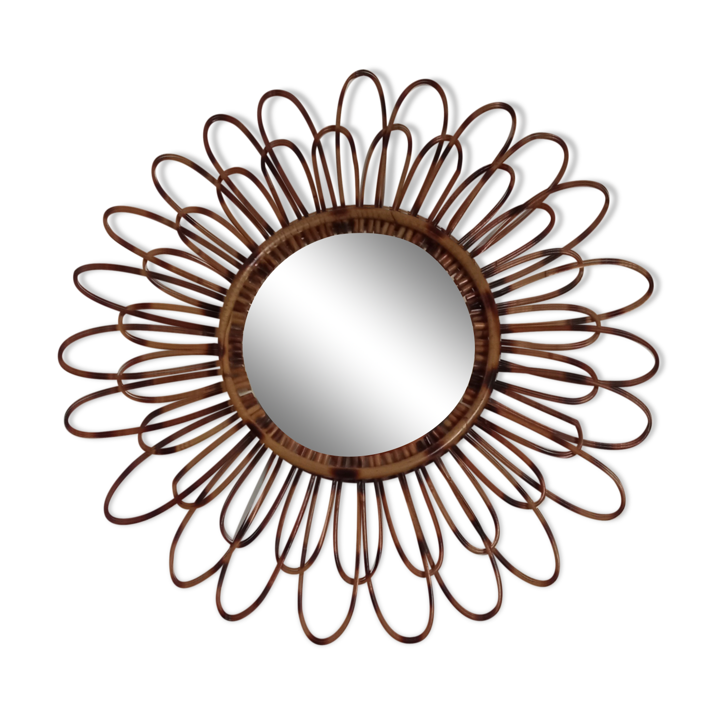 Bamboo mirror 60s