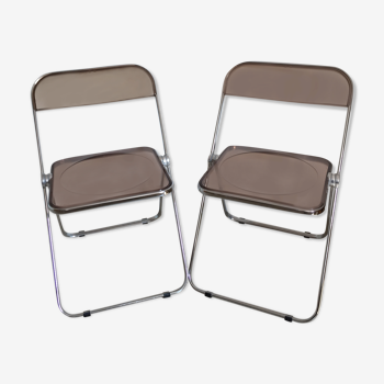 Chairs plia design Giancarlo Piretti for Castelli