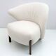 Post-Modern Italian Design Bouclè Armchair, 1980s