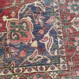 Tapis persan en laine peignée velours bordeaux 300x200