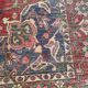 Tapis persan en laine peignée velours bordeaux 300x200