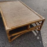 Rattan table