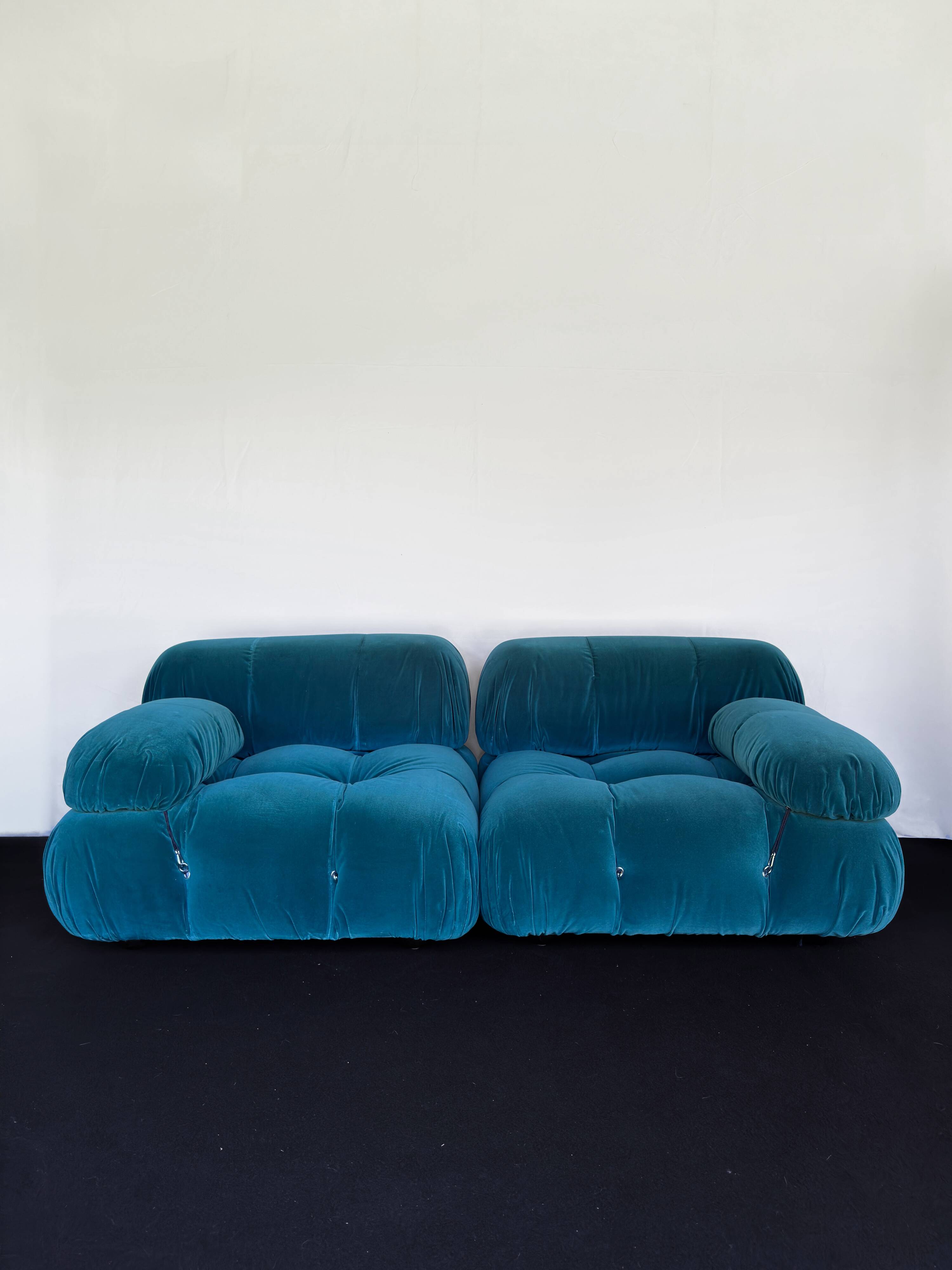 Modular sofa model "Camaleonda", design by Mario Bellini for B&B Italia, 70.
