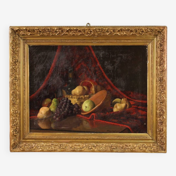 Still life signed and dated 1917
